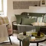 Bed linens - Recycled Throw Maia Eucalyptus 260 X 260 - MAISON VIVARAISE - SDE VIVARAISE WINKLER