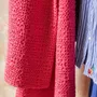 Bed linens - Tana Throw Framboise 180 X 260 - MAISON VIVARAISE - SDE VIVARAISE WINKLER