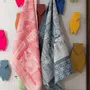 Torchons - Torchon jacquard Bistrot Bleu 50 x 70 - MAISON VIVARAISE - SDE VIVARAISE WINKLER