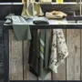 Aprons - Ada Recycled Kitchen Apron Matcha 72 X 85 - MAISON VIVARAISE - SDE VIVARAISE WINKLER