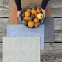 Table cloths - Aran Placemat Set Lichen 33 X 45 - MAISON VIVARAISE - SDE VIVARAISE WINKLER