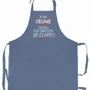 Tabliers de cuisine - Tablier de cuisine Je suis jeune Jeans 72 x 90 - MAISON VIVARAISE - SDE VIVARAISE WINKLER