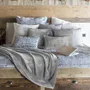Throw blankets - Tender Throw Blanket Perle 150 X 200 - MAISON VIVARAISE - SDE VIVARAISE WINKLER