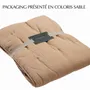 Bed linens - Plain bed runner Zeff Naturel 90 X 240 - MAISON VIVARAISE - SDE VIVARAISE WINKLER