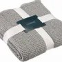 Bed linens - Recycled Throw Maia Navy 240 X 260 - MAISON VIVARAISE - SDE VIVARAISE WINKLER