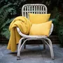 Cushions - Recycled Cushion Maia Navy 30 X 50 - MAISON VIVARAISE - SDE VIVARAISE WINKLER