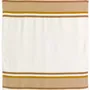 Plaids - Plaid jacquard recyclé Gioia Ivoire 140 x 185 - MAISON VIVARAISE - SDE VIVARAISE WINKLER