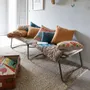 Cushions - Elise Plain Cushion Ocre 45 X 45 - MAISON VIVARAISE - SDE VIVARAISE WINKLER