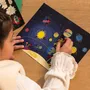 Children's arts and crafts - PAPER STICKERS - SPACE - LOOLIPO