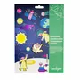 Children's arts and crafts - PAPER STICKERS - SPACE - LOOLIPO