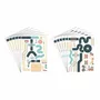 Children's arts and crafts - PAPER STICKERS - TRANSPORT - LOOLIPO