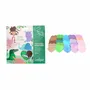 Children's arts and crafts - Textured sensory stickers - Hearts - LOOLIPO
