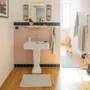 Autres linges de bain - Tapis de bain uni Enzo Jade 54 x 64 - MAISON VIVARAISE - SDE VIVARAISE WINKLER