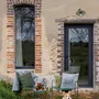 Coussins - Coussin uni Fara Olive 45 x 45 - MAISON VIVARAISE - SDE VIVARAISE WINKLER