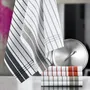 Dish towels - Petites Rayures Tea Towel Gris 50 X 70 - MAISON VIVARAISE - SDE VIVARAISE WINKLER