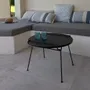 Coffee tables - Coffee table with black stone top - Accorde moi - Diameter 60cm - C'EST BIEN FAIT