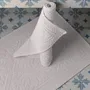 Autres linges de bain - Tapis Enzo Neige 54 X 110 - MAISON VIVARAISE - SDE VIVARAISE WINKLER