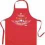 Aprons - Children's Kitchen Apron Je prends les commandes Rouge 52 X 63 - MAISON VIVARAISE - SDE VIVARAISE WINKLER