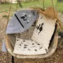 Tabliers de cuisine - Tablier de cuisine Dubout chat horloge Gris 72 x 85 - MAISON VIVARAISE - SDE VIVARAISE WINKLER