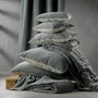 Cushions - Plain Cushion Elise Ficelle 30 X 50 - MAISON VIVARAISE - SDE VIVARAISE WINKLER