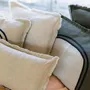 Cushions - Laly Bicolore Two-Tone Cushion Olive 40 X 65 - MAISON VIVARAISE - SDE VIVARAISE WINKLER