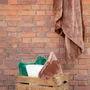 Throw blankets - Tender Throw Blanket Caramel 150 X 200 - MAISON VIVARAISE - SDE VIVARAISE WINKLER