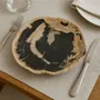 Platter and bowls - Petrified Wood Plates - XYLEIA PETRIFIED WOOD