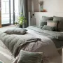 Linge de lit - Drap plat Zeff Thym 240 x 300 - MAISON VIVARAISE - SDE VIVARAISE WINKLER
