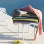 Linge de lit - Drap hammam Cancun Sauge 90 x 180 - MAISON VIVARAISE - SDE VIVARAISE WINKLER