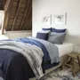 Bed linens - Tana Bed Throw Cobalt 180 X 260 - MAISON VIVARAISE - SDE VIVARAISE WINKLER