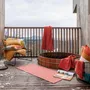 Bath towels - Bora Coral Shower Sheet 70 x 130 - MAISON VIVARAISE - SDE VIVARAISE WINKLER