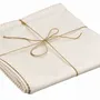 Table cloths - Recycled Tablecloth Delia Ivoire 170 X 300 - MAISON VIVARAISE - SDE VIVARAISE WINKLER
