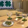Verres - Pétale en verre et carafe - &KLEVERING