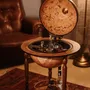 Restaurant trolleys - Zoffoli Bar Globe Da Vinci Rust d.40cm - ZOFFOLI MAPPAMONDI