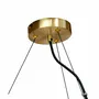 Hanging lights - Como brass ceiling lamp round with 5 domes - DYBERG LARSEN
