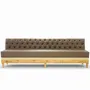 Benches for hospitalities & contracts - Regento Bench  |Bench tufted - CREARTE COLLECTIONS