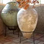 Pottery - Planter on stand - CHIC ANTIQUE A/S