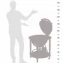 Chariots pour restaurants - Zoffoli Bar Globe Bacco d.50cm - ZOFFOLI MAPPAMONDI
