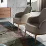 Armchairs - Armchair upholstered in leatherette - ANGEL CERDÁ