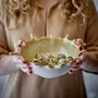 Platter and bowls - Alcott Bowl, Nature, Stoneware - BLOOMINGVILLE