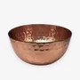 Platter and bowls - Deco Bowl – red copper - hammered - round - Unique - Finely crafted - MAISON ZOE