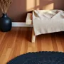 Contemporary carpets - Istanbul Crochet Rug –Handmade Monochrome Rug with Unique Design 110cm - MAISON ZOE