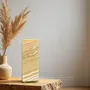Desk lamps - Pillar Table Lamp - Alabaster Stone - handcrafted ecological 30cm - MAISON ZOE