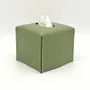 Decorative objects - Square leather tissue box - MIDIPY