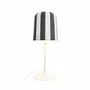 Desk lamps - Gry Table Lamp - Grey Stripes - DYBERG LARSEN