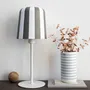 Desk lamps - Gry Table Lamp - Grey Stripes - DYBERG LARSEN