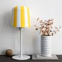 Lampes de bureau  - Lampe de table grise - Rayures jaunes - DYBERG LARSEN