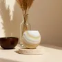 Bougeoirs et photophores - Bougeoir Luxy Alabaster Stone — Design élégant et artisanal - bougie - MAISON ZOE