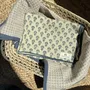 Tea towel - Blockprinted cotton slub tea towels - MAISON LILO
