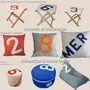 Decorative objects - Furniture-Decoration - recycled sail -made in France- eco-responsible - LES TOILES DU LARGE